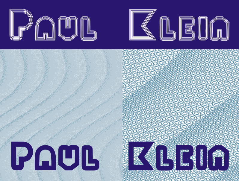 PaulKlein font