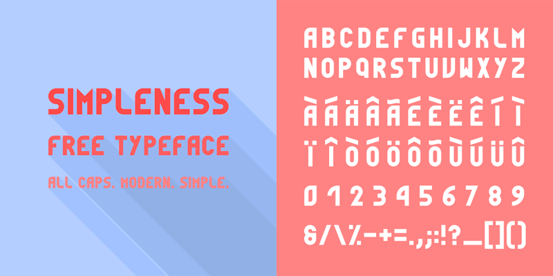 Simpleness-Regular font