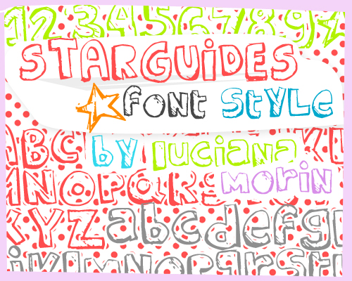 STARGUIDES font