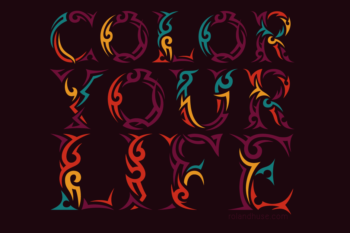 Tribalcase font
