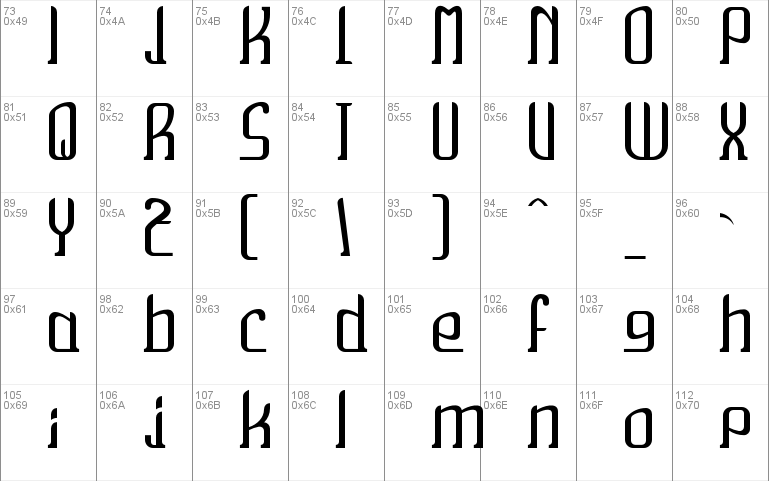 Wako font