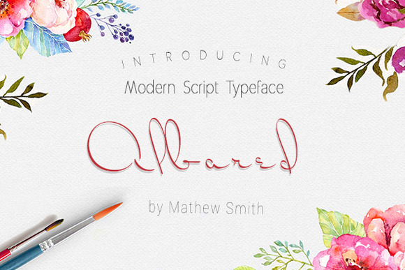 Albared font