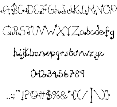 Cachuelin Letter font