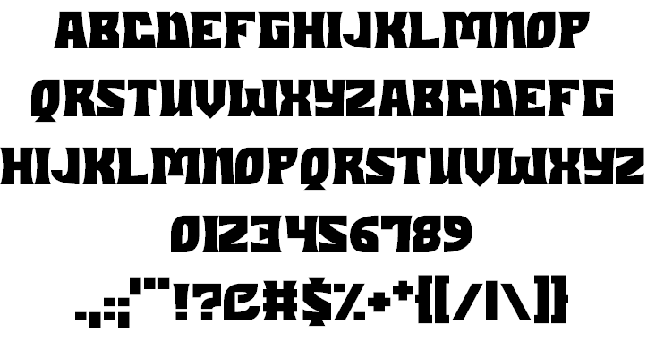 Dungeons font