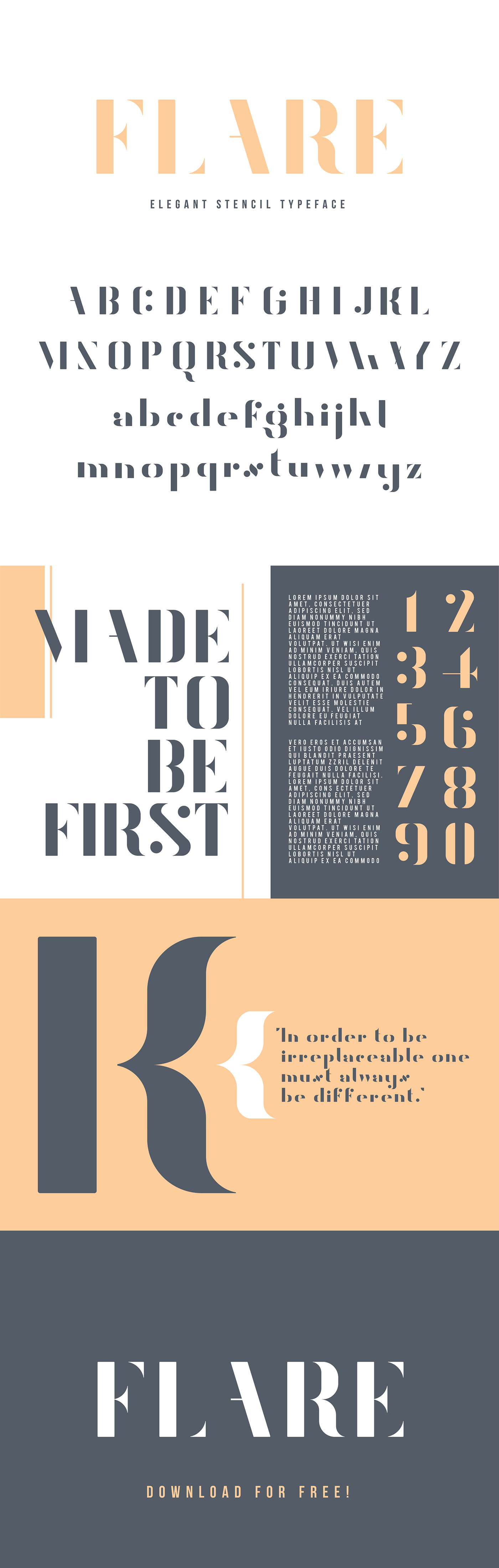 Download Free Flare Font Free Fonts Download