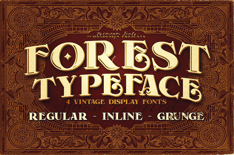 Forest Regular font