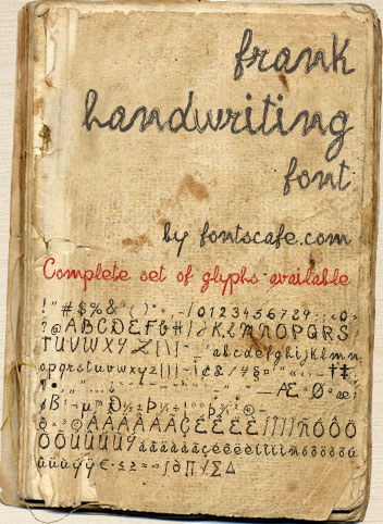 frank-handwriting_free-version font