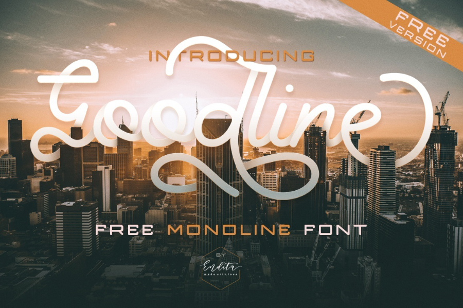 Goodline font