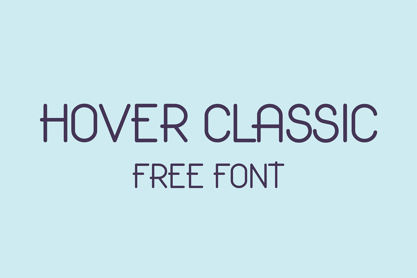 Hover Classic Lite font