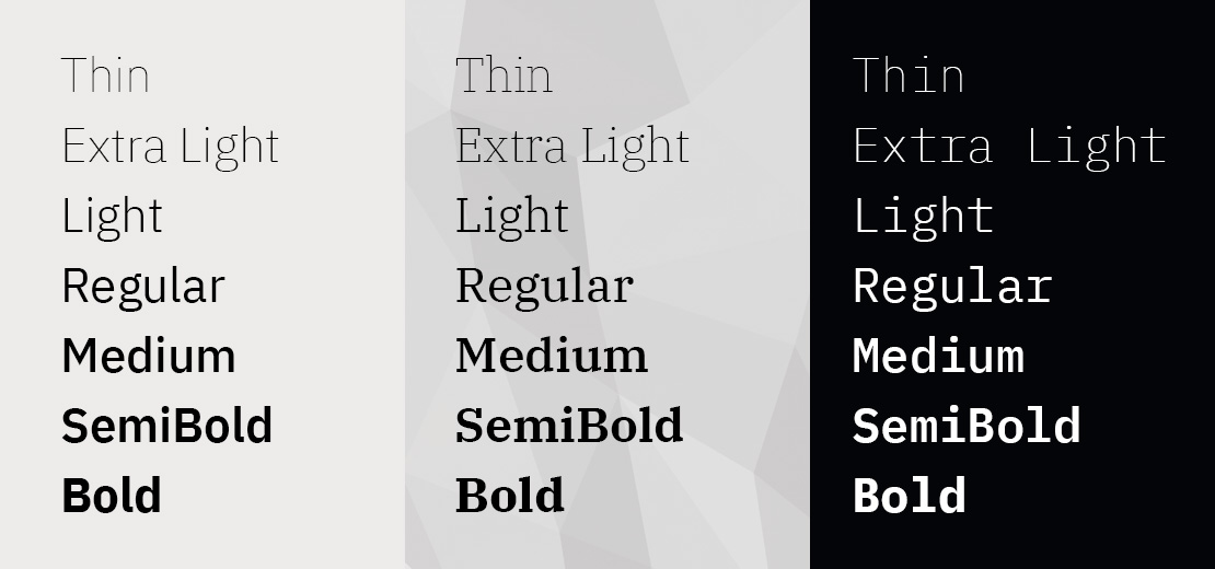 IBM Plex Serif font