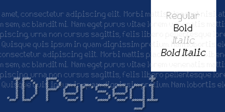 JD Persegi font