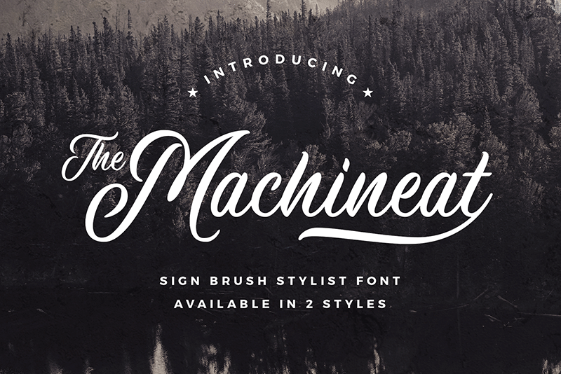 MachineatDemo font