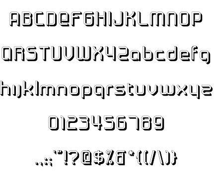 Minidib font