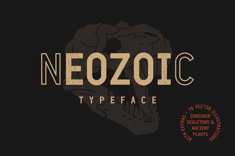 Neozoic Trial font