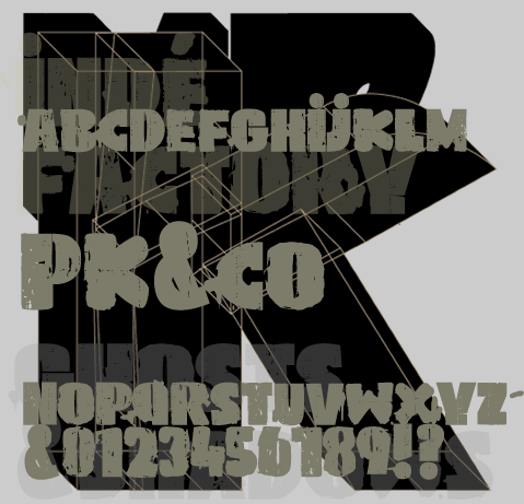 PKco font