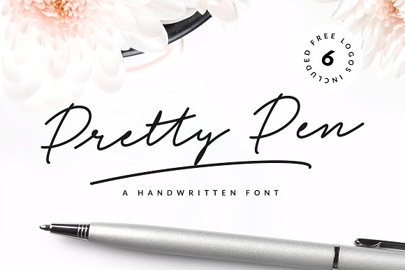 Pretty-Pen font