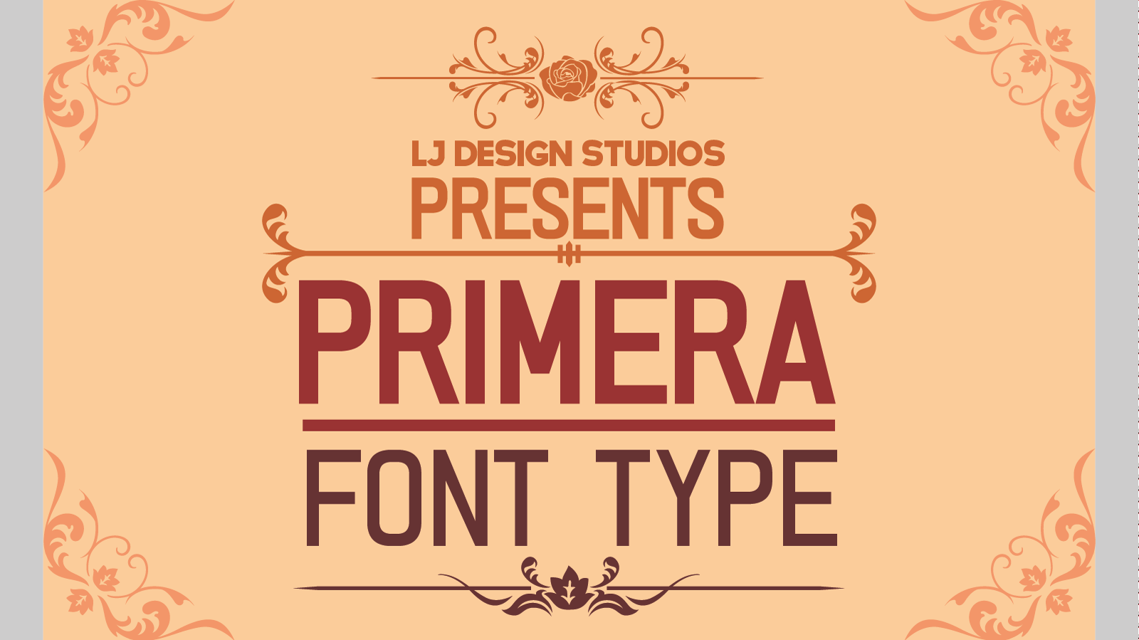 PRIMERA font