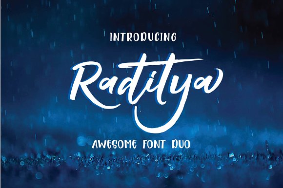 Raditya comic font