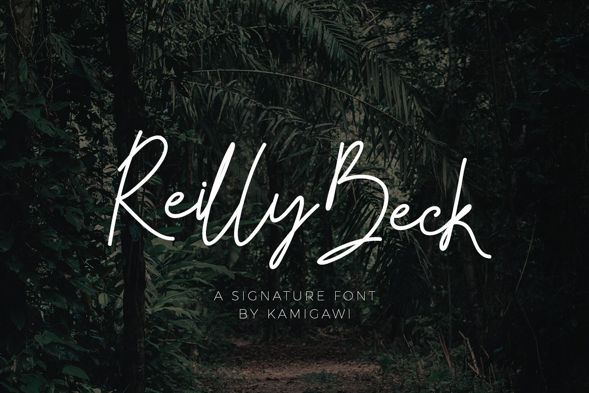 Reilly Beck font