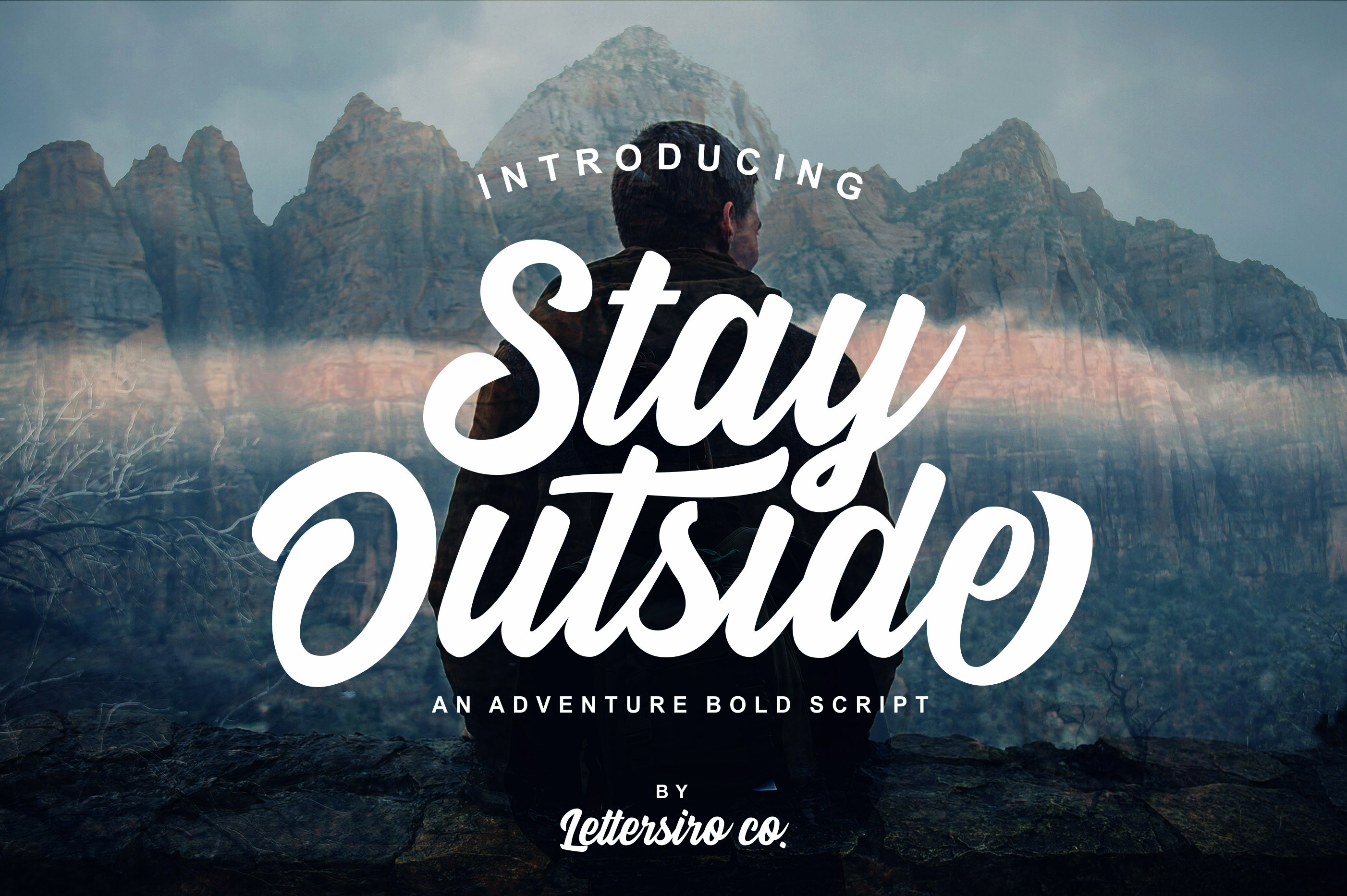 Stay Outside font