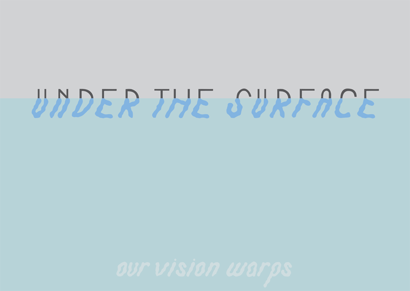 Under The Surface font