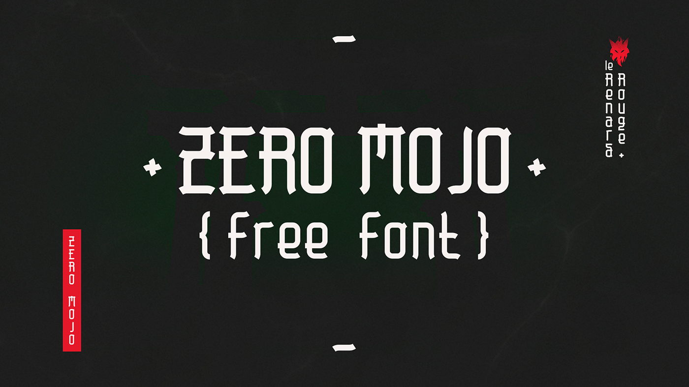 ZeroMojo font