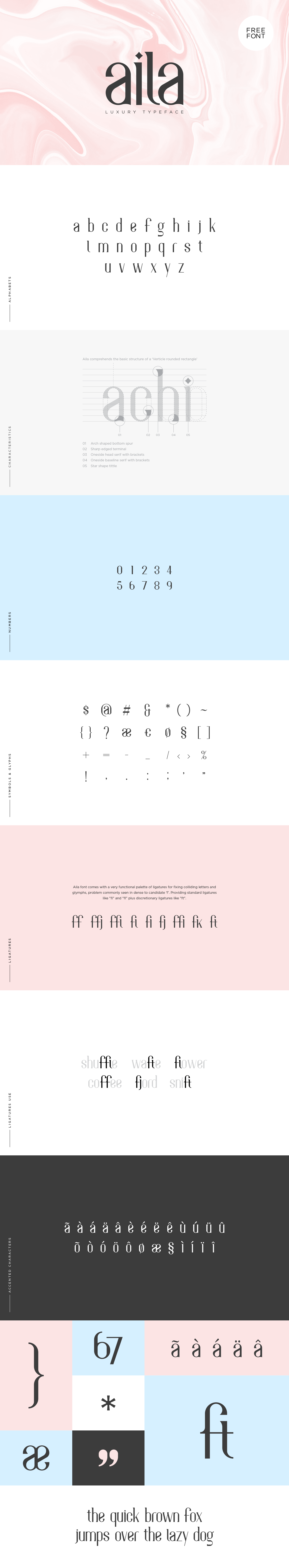 Aila font