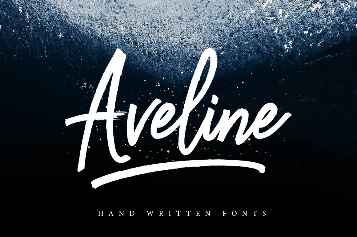 Aveline Script font