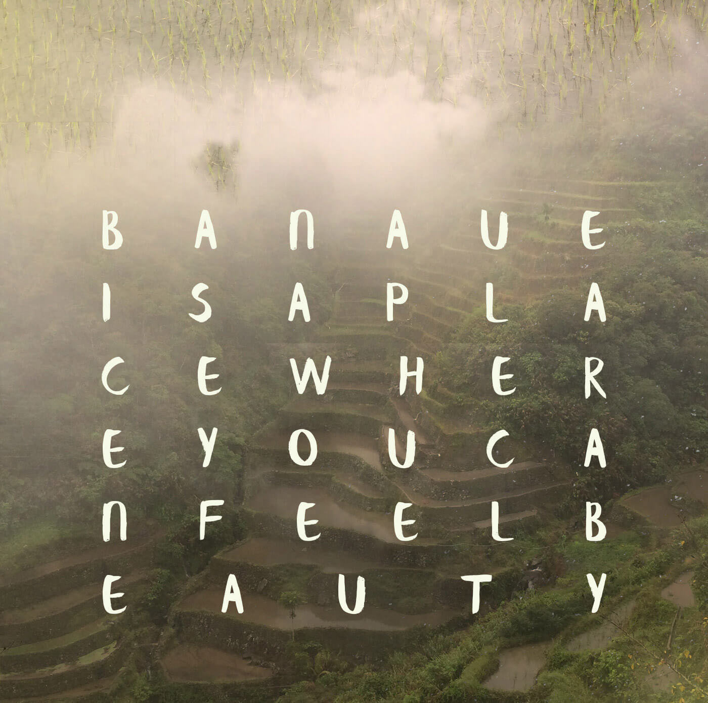 Banaue font