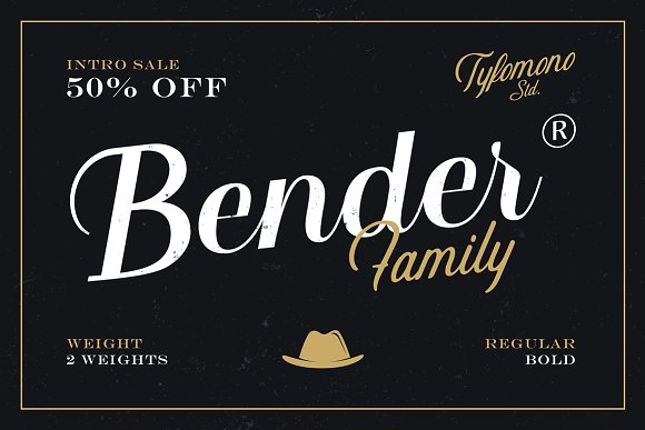 Bender TF font