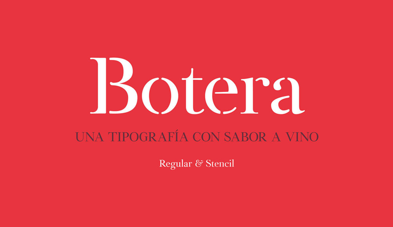 Botera TFE font