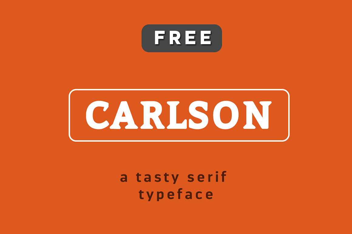 Carlson font