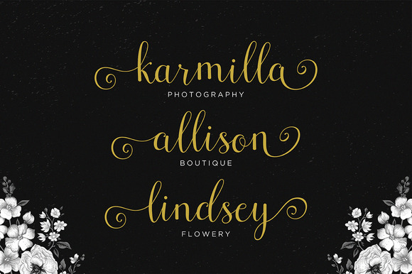 Cresilda Script font