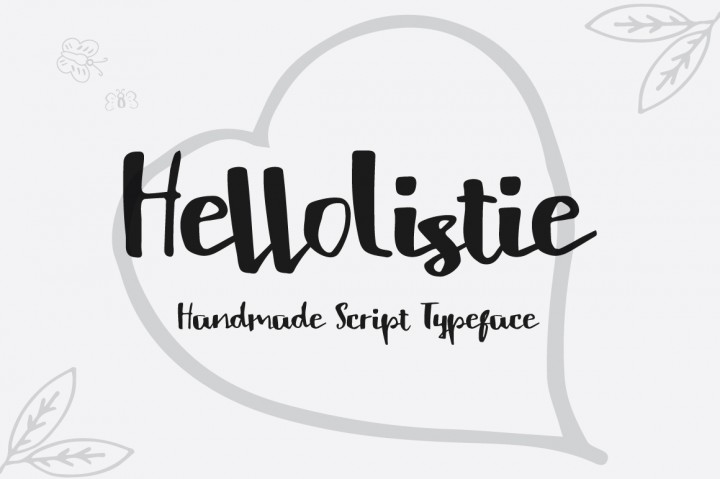 HelloListie font