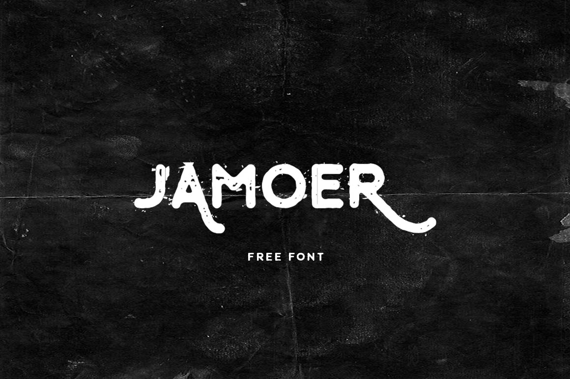 Jamoer Rough Free font
