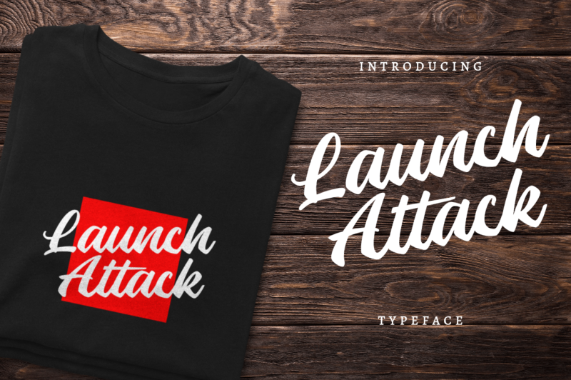 Launch Attack font