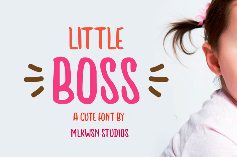 Little Boss font