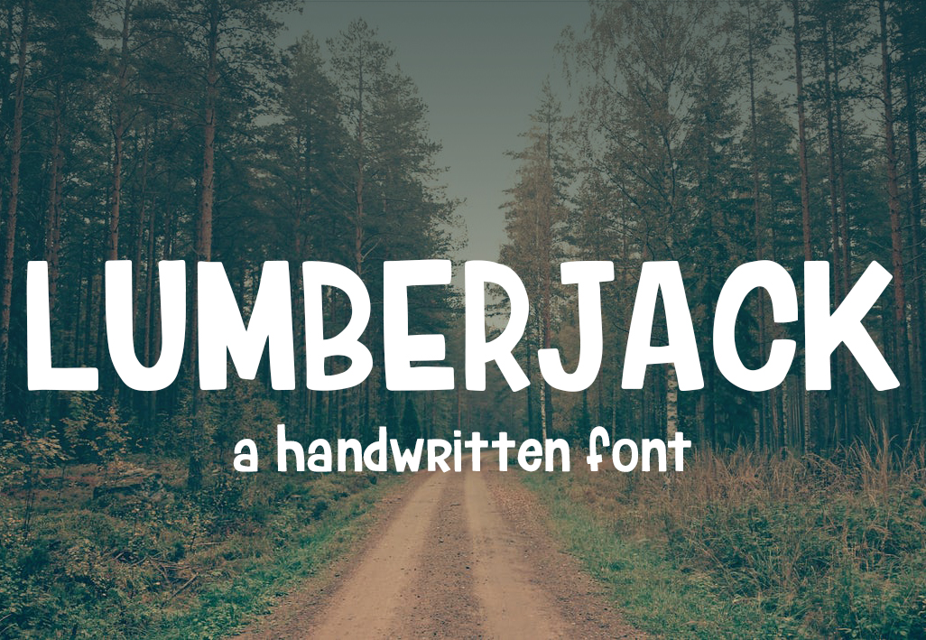 Lumberjack font