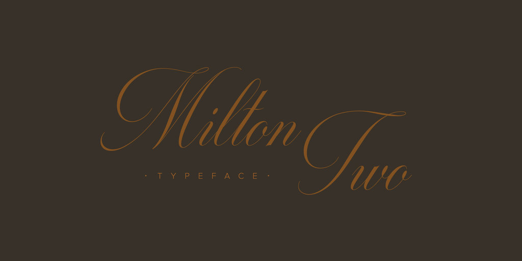 Milton Two font