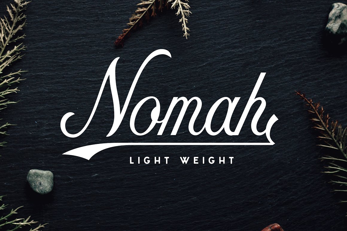 Nomah Script font