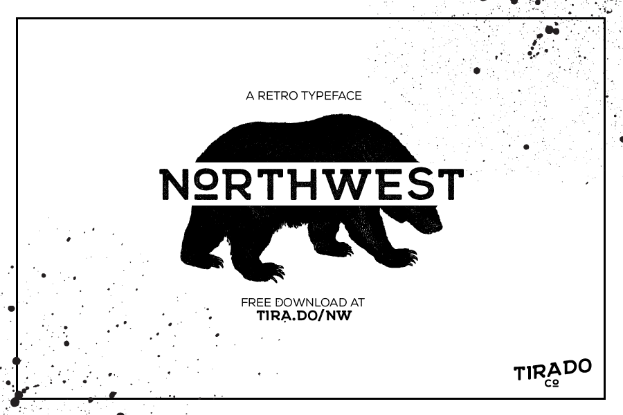 NORTHWEST font