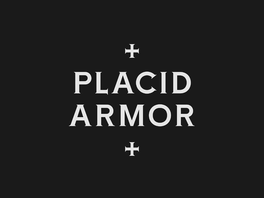 Placid Armor font