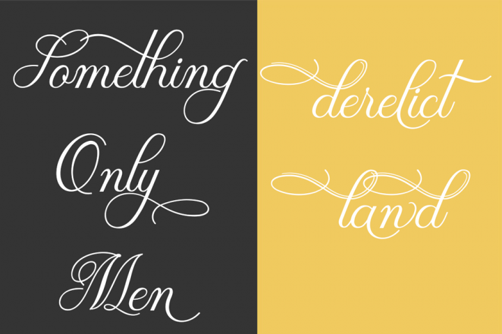 Quality Script font