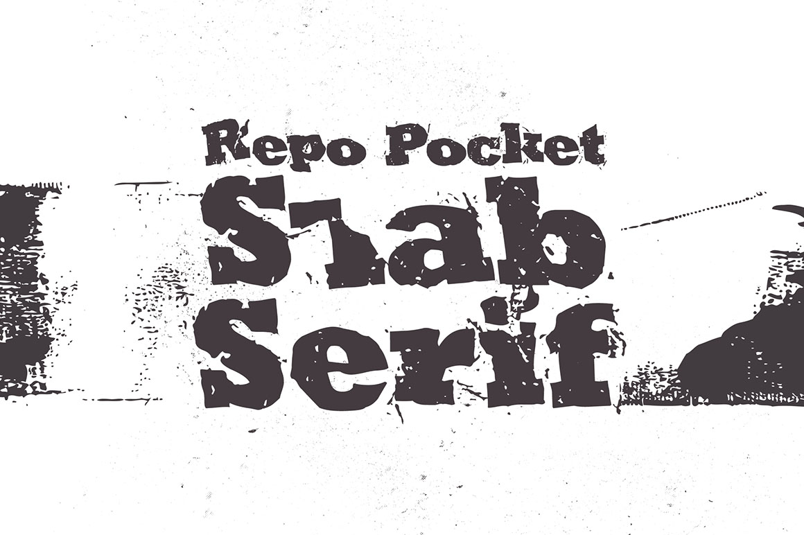 Repo Pocket font