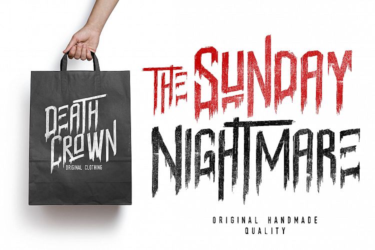 Sunday Nightmare font