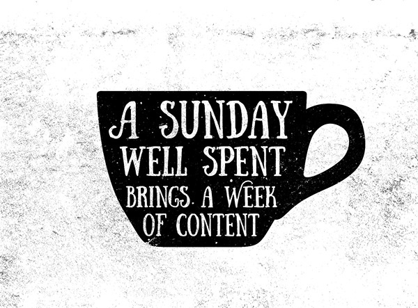 Sunday font