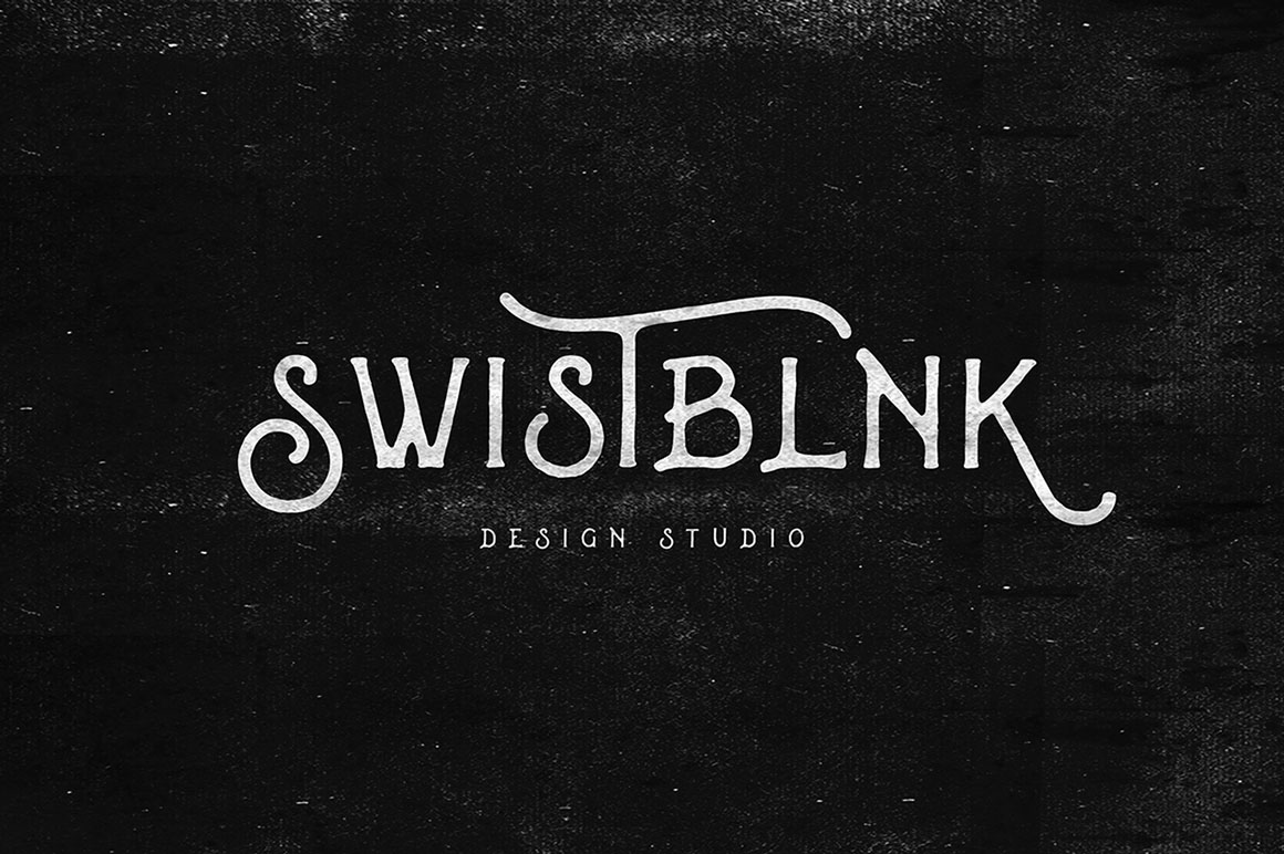 Swistblnk Banthers font