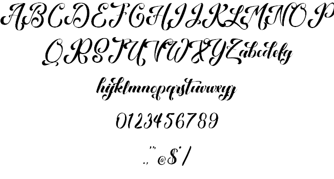 Umbrella Market font