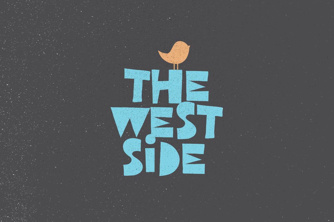 WestSide font