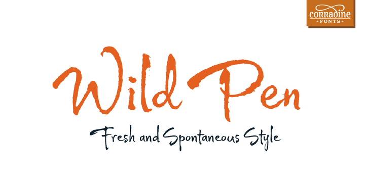 Wild Pen font